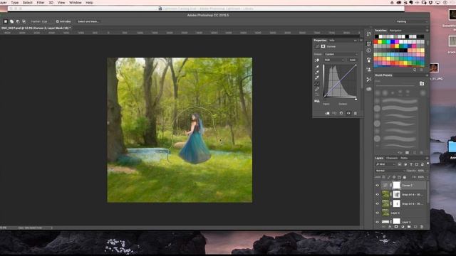 WanderColors 4: Photoshop Compositing with Katrin Auch (Part 5) смотреть онлайн