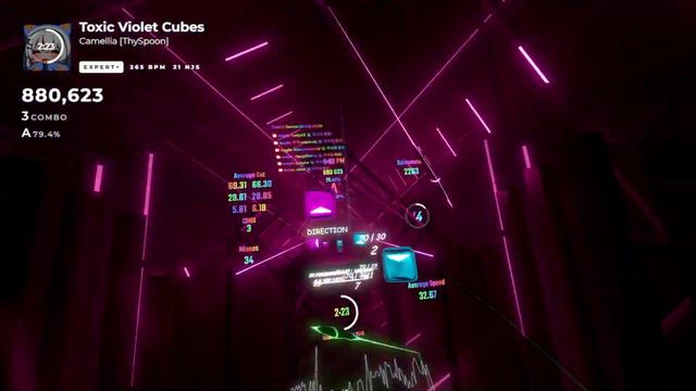 Toxic Violet Cubes | Camellia [Expert+] | 75.44% смотреть онлайн