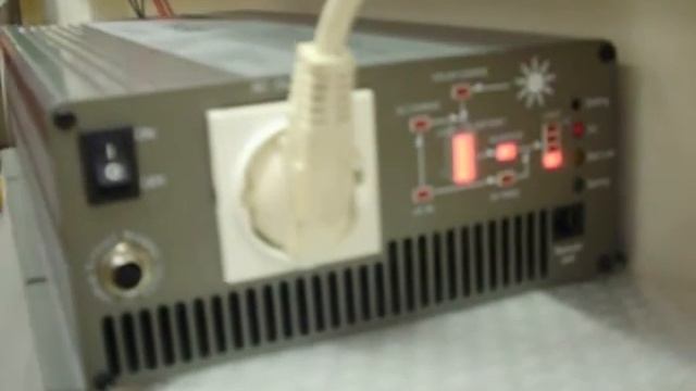 Тестирование инвертора MEAN WELL TN-1500 смотреть онлайн
