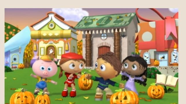 Super Why! Halloween JIGSAW PUZZLE - Hip Hip Hooray Super Readers Save the Day! смотреть онлайн