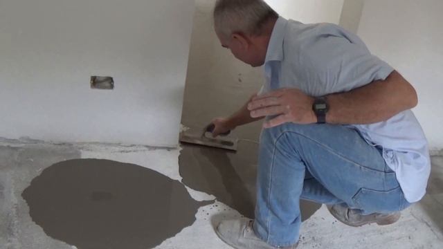 Nivelar Un Piso De Concreto. AUTONIVELANTE
