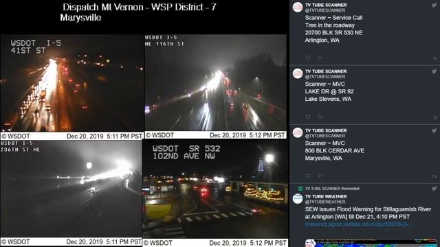 SNO CO Scanner + Traffic Cameras (12-20-2019)*Beta* смотреть онлайн