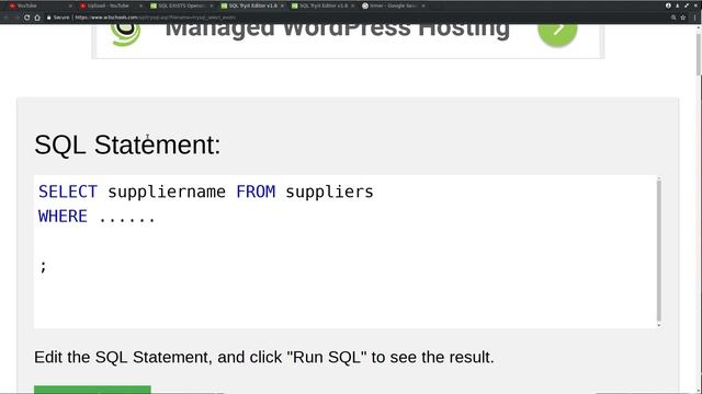تعلم SQL كل يوم لمدة 5 دقائق: SQL EXISTS Operator смотреть онлайн