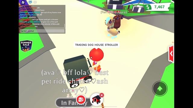 We traded dog house strollers in adopt me! смотреть онлайн