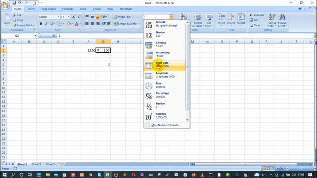 EXCEL NUMBER FORMAT смотреть онлайн
