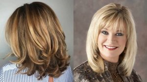 СТРИЖКА КАСКАД НА СРЕДНЫЕ ВОЛОСЫ ДЛЯ ЖЕНЩИН 40+.