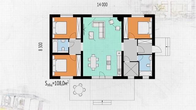 ЗАГОРОДНЫЙ ДОМ площадью 100м2 // СОВЕТЫ архитектора // 16 ПРАВИЛ планировок дома 100м2 смотреть онлайн