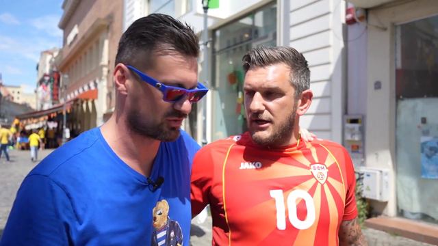 Милевский на фарт приехал поддержать сборную Украины!  Горан Попов жгет!