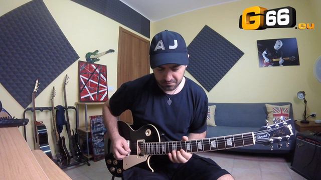 AxeFx2/AX8 Jam with "While My Guitar Gently Weeps" смотреть онлайн