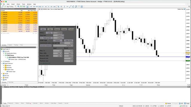 Гайд по использованию Position Sizer для MetaTrader смотреть онлайн