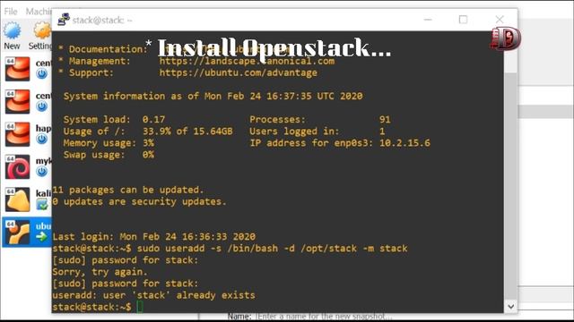 Tutorial OpenStack Installation on Ubuntu Server 18.04 | Cara Install OpenStack смотреть онлайн