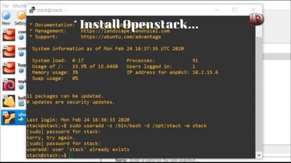 Tutorial OpenStack Installation on Ubuntu Server 18.04 | Cara Install OpenStack