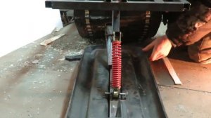 Самодельный снегоход 4 серия. Устройство рулевой лыжи.