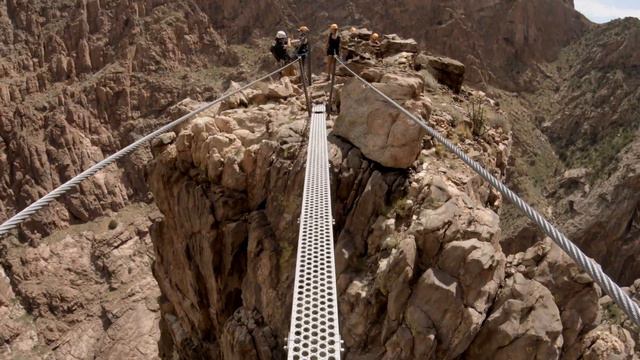 Experience Colorado's Royal Gorge Via Ferrata Course смотреть онлайн