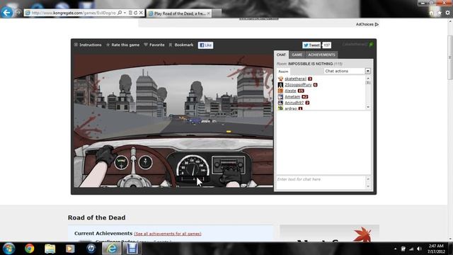 GAME EDVICE: Road OF THE Dead on kongergate.com смотреть онлайн