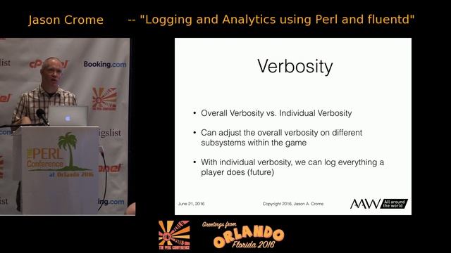 2016 - Logging and Analytics using Perl and fluentd - Jason Crome смотреть онлайн