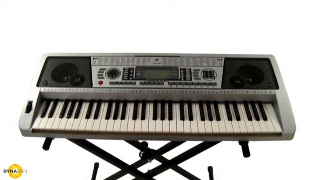 Teclado 61 Teclas DynaSun MK939 LCD MIDI Rendimiento Profesional, Teclado