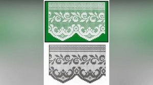 Филейное вязание крючком. Вяжем кружева. СХЕМЫ???