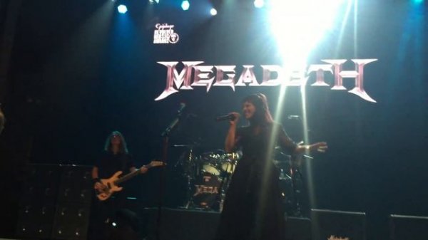 MEGADETH Feat Cristina Scabbia Live A Tout Le Monde Webster Hall 2016