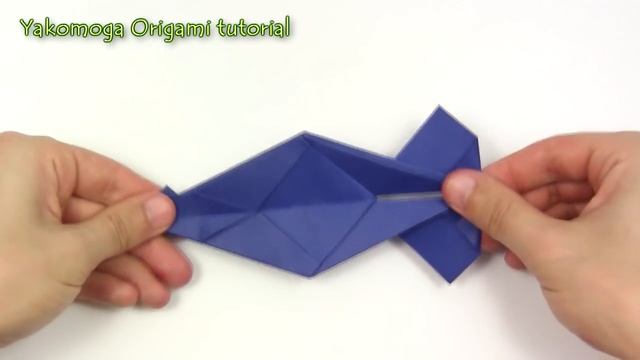 Origami dragon Ender Minecraft by Hare_ru - Yakomoga Origami tutorial смотреть онлайн