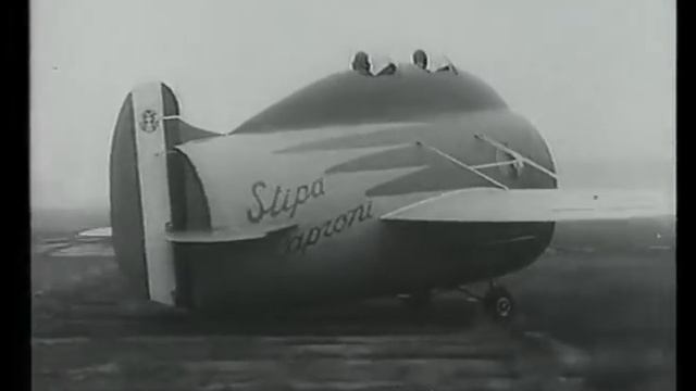 1933 Voli sperimentali aeroplano Stipa Caproni смотреть онлайн