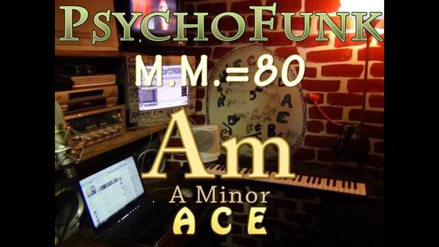 Am Minor (PsychoFunk M.M. = 80) One Chord Jam Vamp смотреть онлайн