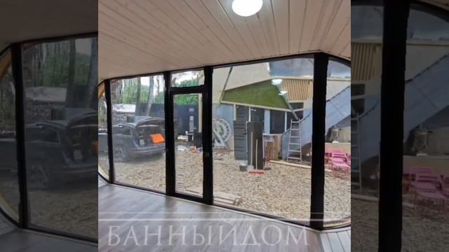 Модульный дом для дачи и глэмпинга "АКВАМАРИН' смотреть онлайн