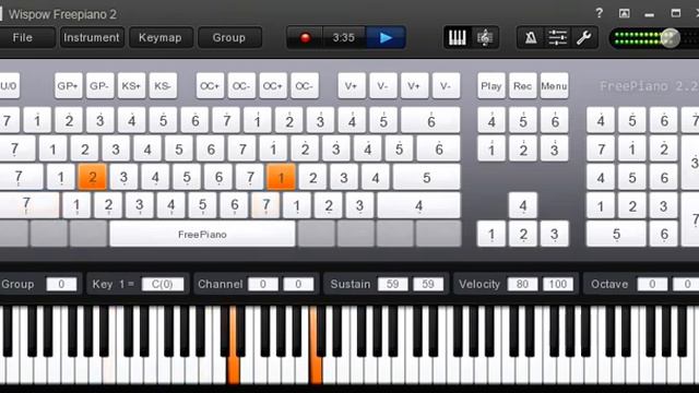 The Seven Seals (Freepiano 2.2.2 version) смотреть онлайн