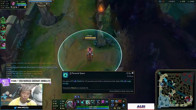 VEX GAMEPLAY - LRB TESTE VEXE EN TOP LANE ! смотреть онлайн