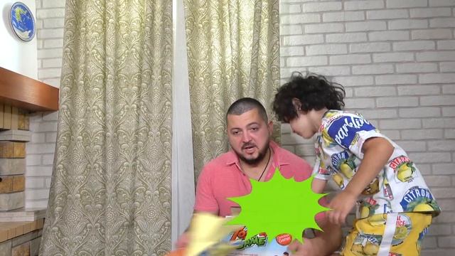 Как выиграть в крестики нолики - Крестики-нолики челлендж с Артемом и папой смотреть онлайн