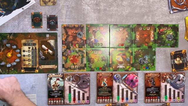 Играем в настольную игру Dungeonology, The Expedition, летсплей на троих смотреть онлайн