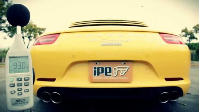 Выхлопная система iPE F1 Innotech Valvetronic Porsche 911 991 (2013) VS. Stock смотреть онлайн