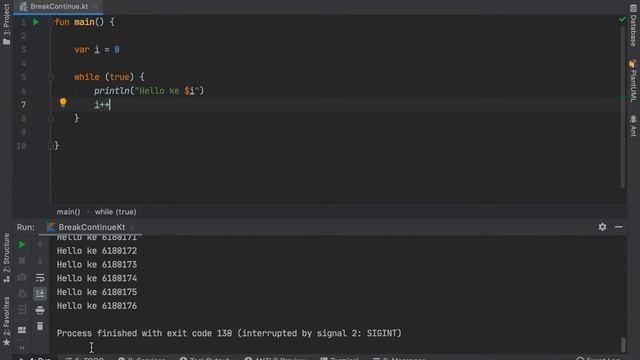 Belajar Kotlin Dasar - 18 Break & Continue смотреть онлайн