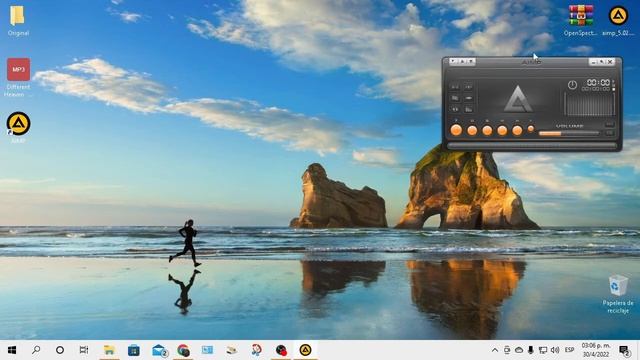 AIMP instalación con analizador de Espectro смотреть онлайн