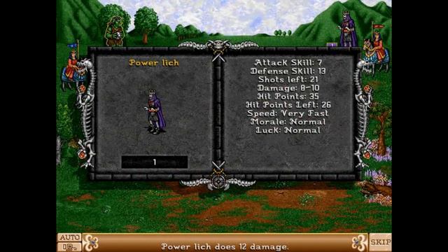 HOMM 2 Gold - Which Unit Is Stronger? Troll or Power Lich? смотреть онлайн