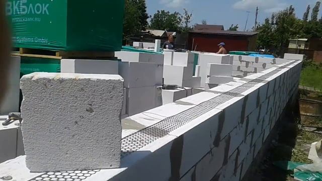 Дом из газоблока