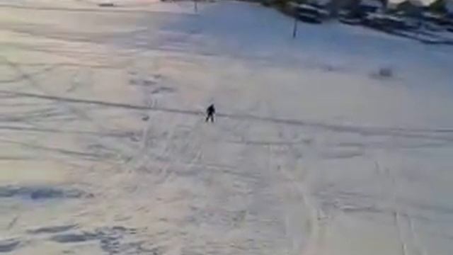 горный спуск на лыжах смотреть онлайн