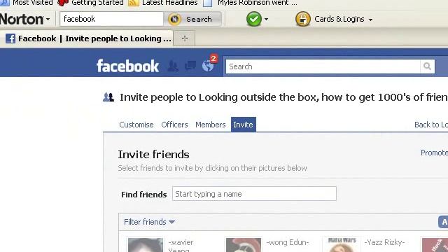 How to add all your facebook friends to your fan page in one go, with just one click (page code) смотреть онлайн