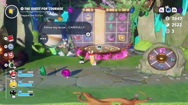 EASY GUIDE: All Correct Recipes (Quest for Courage) | Mario Rabbids: Sparks of Hope Walkthrough смотреть онлайн