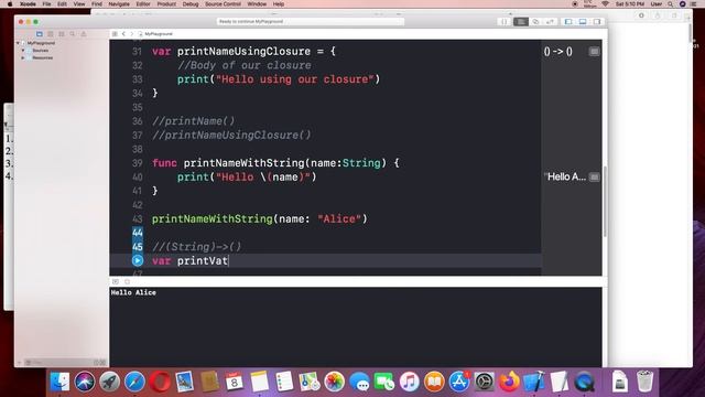 Closure in swift iOS with basics in Hindi смотреть онлайн