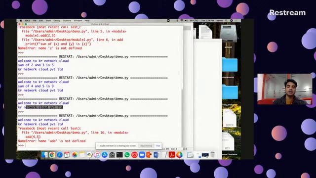 Basic Python Live Session Day- 11 | Modules In Python | KR Network Cloud смотреть онлайн