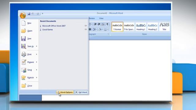 Microsoft® Word 2007: View the installed add-ins on Windows® 7 смотреть онлайн
