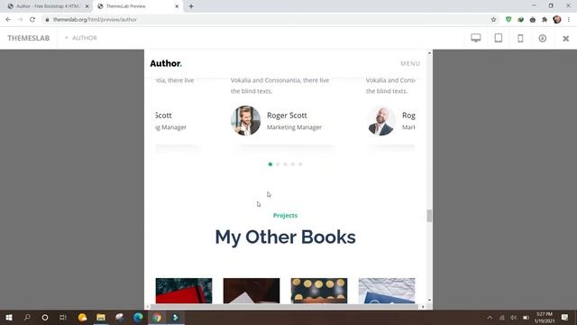 Author: Free Bootstrap 4 HTML5 Portfolio Website Template смотреть онлайн