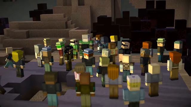 Minecraft: Story Mode - Episode 1: The Order of the Stone Reuben's death смотреть онлайн