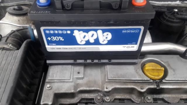 Распаковка — Автомобильный аккумулятор Topla Top 118678 смотреть онлайн