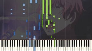 [FULL] Fuyu no Hanashi / Mafuyu's Song - Given Episode 9 Insert Song - Piano Arrangement [Synthesia