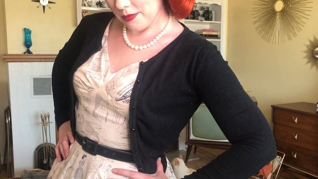 My FAVORITE Dresses||Vintage 1950's смотреть онлайн