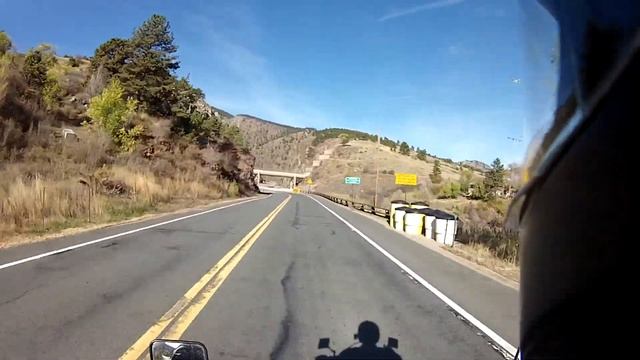 Suzuki DRZ 400 Loveland, CO to Estes Park, CO by Route 34 смотреть онлайн