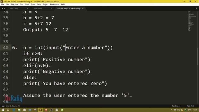 How to find out the output of Python program | Dry run of Python Program смотреть онлайн