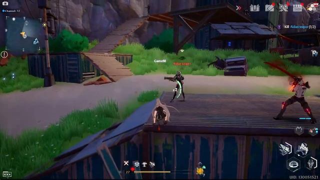 Tower of Fantasy Kill Aidan snipers Death Gaze Bounty Quest смотреть онлайн